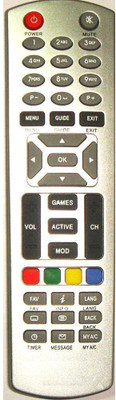 LipiWorld Setup Box Universal Compatible For  DishTV Remote Controller(Black)