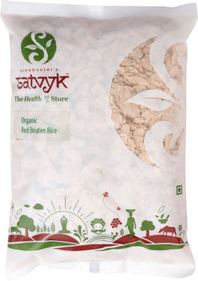 

Satvyk Red Beaten Rice (Poha) - 1kg Red Poha(1)