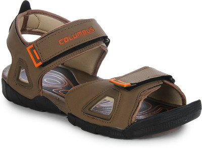 

Columbus Men Orange Sandals