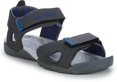 

Columbus Men Grey Sports Sandals