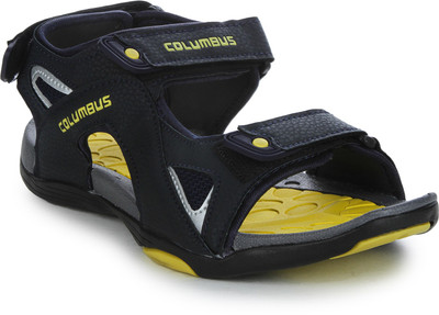 

Columbus Men Yellow Sports Sandals