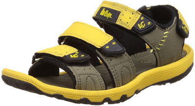 Lee Cooper Men Yellow Sandals