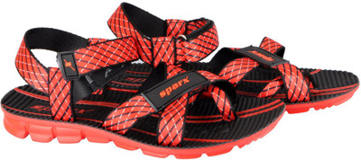

Sparx Men Black Red Sports Sandals