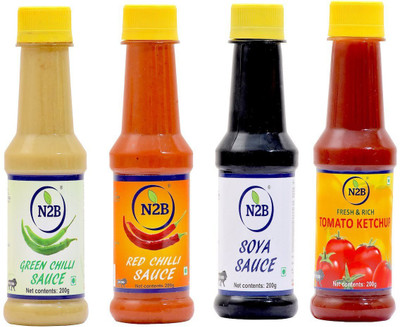 

N2B SAUCE & KETCHUP PACK OF 4 Sauce(200 g)