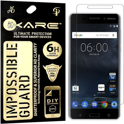 

iKare Impossible Screen Guard for Nokia 6, Transparent