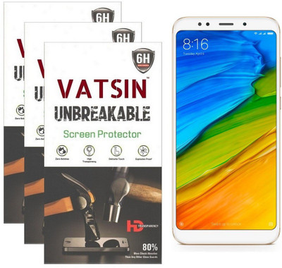 Vatsin Impossible Screen Guard for Mi Redmi 5, Transparent