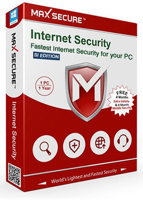 Max Secure Internet Security 1 User 1 Year(CD/DVD)