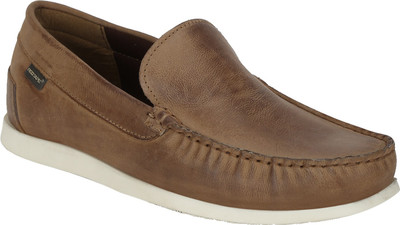 

Red Tape Leather Loafers For Men(Tan, L.tan