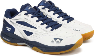 

Yonex B SHOES COURT ACE TOUGH Badminton Shoes For Men(Blue, White, White navy black