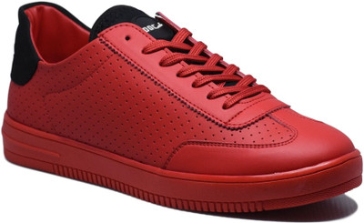 

DOC Martin Dexter Red Sneakers For Men(Red, Black
