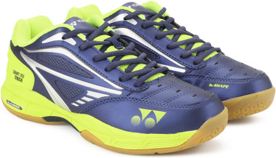 

Yonex B SHOES COURT ACE TOUGH Badminton Shoes For Men(Yellow, Navy, Navy lime lime