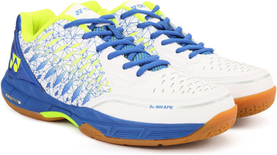 

Yonex COURTACE MATRIX Badminton Shoes For Men(Multicolor, White blue