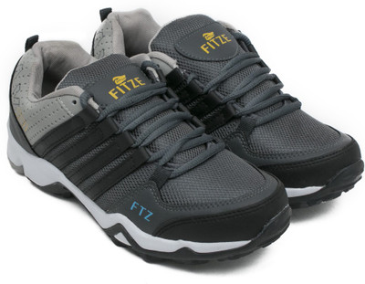 

Fitze Fitze 407 Walking Shoes For Men(Multicolor, Grey yellow