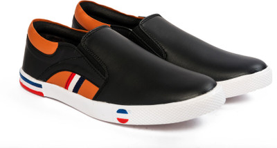 

Opancho Black Loafers For Men(Multicolor
