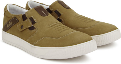 

Lee Cooper Slip On Sneakers For Men(Brown, Camel