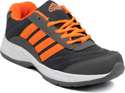 

Asian Running Shoes For Men(Grey, Orange