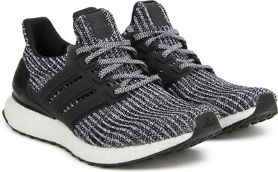 

ADIDAS ULTRABOOST Running Shoes For Men(Multicolor, Cblack/cblack/ftwwht
