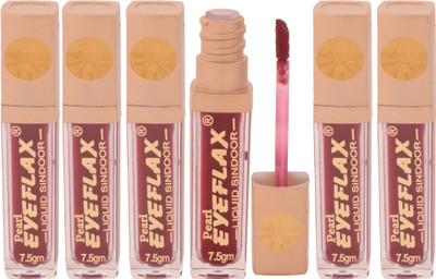 

Eyeflax's Colorpick Liquid Sindoor, Maroon, 7.5 gm (Pack of 6) Liquid Sindoor(Maroon)