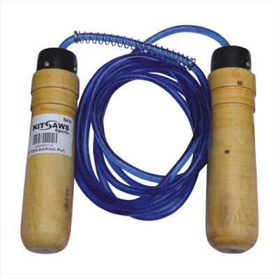 

KITSAWS Jump Rope Wooden Baring Speed Skipping Rope(Multicolor, Length: 75 inch), Assorted
