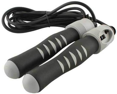

N.VCOMMUNICATION24X7 BEST QUALITY WHITE AND BLACK Freestyle Skipping Rope(Black, White, Length: 462 cm)