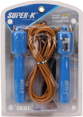 

My Baby Excel Countable Jumping Rope(Orange) Speed Skipping Rope(Orange, Length: 213 cm)