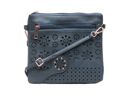 

Shopharp Women Casual Blue Polyester Sling Bag