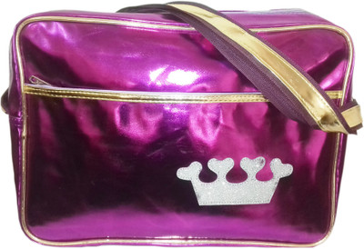 

KIDOZ KINGDOM Boys & Girls Casual Purple Polyester Sling Bag