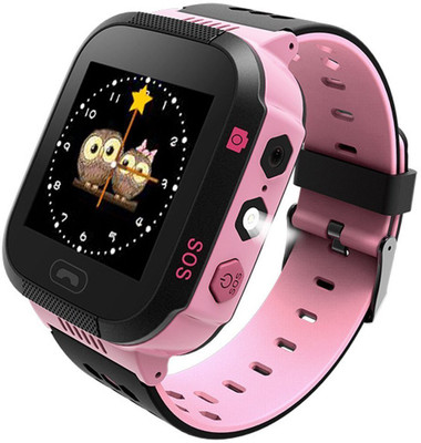 

Life Like Kids Smart Watch Phone with GPS Tracker Locator Parent Control by iOS and Andriod Smartphone Smartwatch(Black Strap REGULAR)
