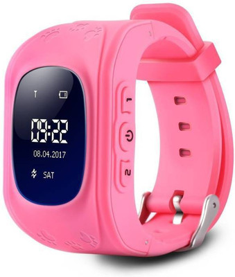 

Estar BS Smart Phone Q50 Watch Children Kid Wristwatch with both side calling GSM GPRS GPS Locator Tracker Anti-Lost Child Guard for iOS Android Lost alarm Real time live tracking over mobile app pink Smartwatch (Pink Strap M) PINK Smartwatch(Pink Strap F