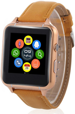 

Life Like X7 BLUETOOTH WITH SIM & TF CARD SLOT Smartwatch(Beige Strap REGULAR)