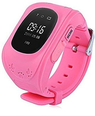 

Estar Q50 Smart Watch For Kids Children Wrist Watch with Anti-lost, GPS Tracker, SOS Call, Location Finder, Remote Monitor, Pedometer Functions, Parent Control PINK Smartwatch(Pink Strap FREESIZE)