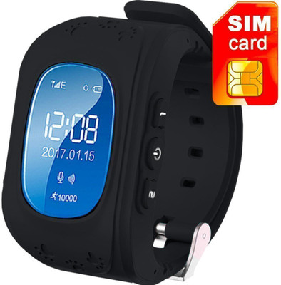 

Estar Q50 Smart Watch BLACK Smartwatch(Black Strap FREESIZE)