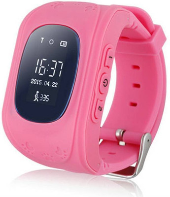 

Estar Q50 Children pink Smartwatch bluetooth device with call function touchscreen (Pink Strap Free size) PINK Smartwatch(Pink Strap FREESIZE)