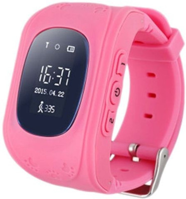 

Estar SOS GPS Smart watch Q50 smart baby kids phone watch Touch Screen GPS WIFI Positioning Location Finder Device Anti Lost Monitor PINK Smartwatch (Pink Strap FREE SIZE) PINK Smartwatch(Pink Strap FREESIZE)