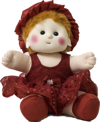 

Lovely Toys Baby Doll Girl – Chamki – Red Color - 24 cm(Red)