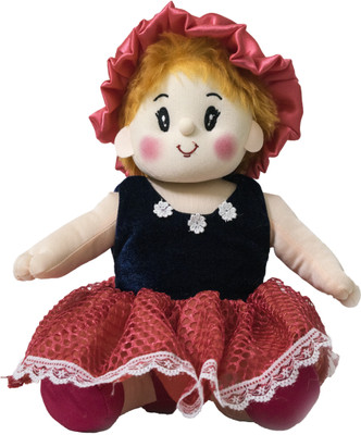 

Lovely Toys Baby Doll Girl – Sweety – Flower Net Pink Color - 28 cm(Pink)
