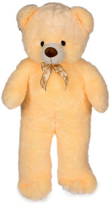 

teddy toy 3 Feet Stuffed Spongy Cute & Soft Teddy Bear (Cream) - 90 cm(Cream)