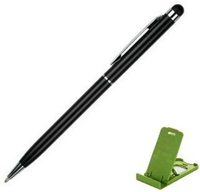 

Freya FOLD ABLE MOBILE STAND HOLDER WITH 2 In 1 Ball Pen For Touch Screen Mobile Phones And Tablets All Ipads ,Smart Phones Stylus(Multicolor)