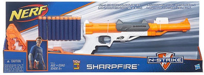 

Nerf N Strike Sharp Fire Blaster(Multicolor)