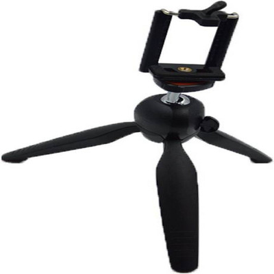 

Mobone Mini tripod YT-228 high-quality universal Mount + Phone Holder Clip Desktop Self-Tripod for Mobile Phones and Digital Camera ZXZ1 Tripod(Black, Supports Up to 1500 g)