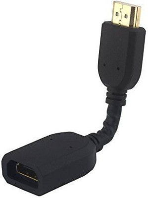 

Teratech TV-out Cable HDMI Male to HDMI Female Extension Cable 1.4V High Speed Ethernet 3D Full HD 1080P Support For TV(Black, For TV)