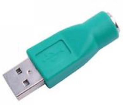 

Prro USB 2.0 AMale to PS/2 Female Mouse Keyboard Adapter to USB Adapter USB Adapter(Green)