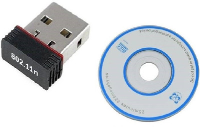 

Teratech 300 Mbps Mini WiFi Dongle LAN Card 802.11 Network USB Adapter(Black)