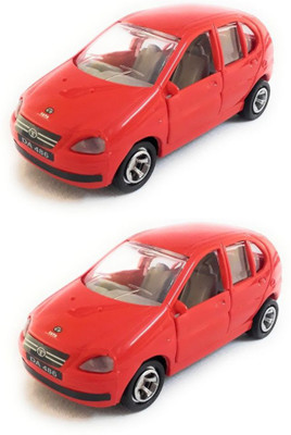 

The Game begins Combo Toys of Indica Car Toy | Toys for kids/Show piece | Miniature/Model Toys | Pull back and Go | Openable Doors | Red Color(Red)