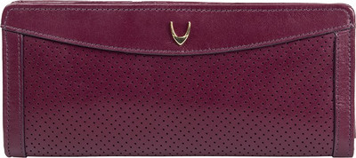 

Hidesign Women Purple Genuine Leather Wallet(2 Card Slots)