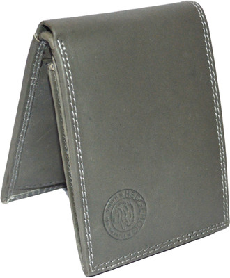 

Hedgehog Men Grey Genuine Leather Wallet(12 Card Slots), Smart grey.