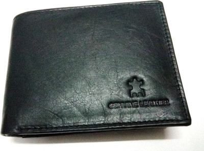 

Generic Men Black Genuine Leather Wallet(7 Card Slots)