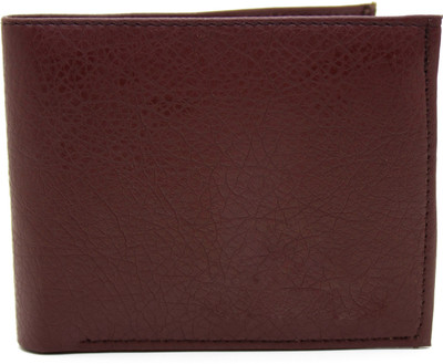

NIetz Men Brown Genuine Leather Wallet(10 Card Slots)