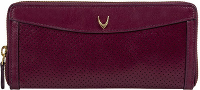 

Hidesign Women Casual Purple Genuine Leather Wallet(2 Card Slots)