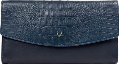 

Hidesign Women Blue Genuine Leather Wallet(2 Card Slots)